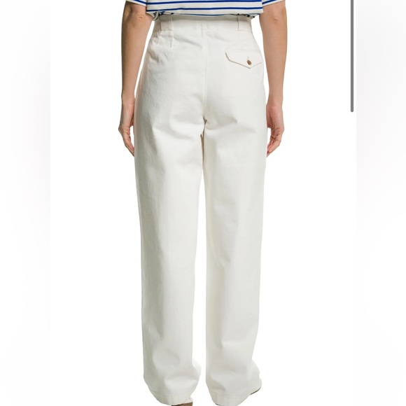 NWT $275 Closed Italy Pants Jeans White Size 23 Mawson Relax Fit - Picture 9 of 15